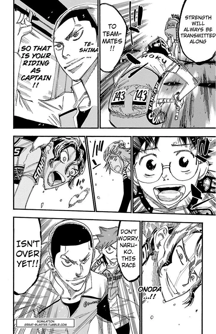 Yowamushi Pedal Chapter 243 page 18