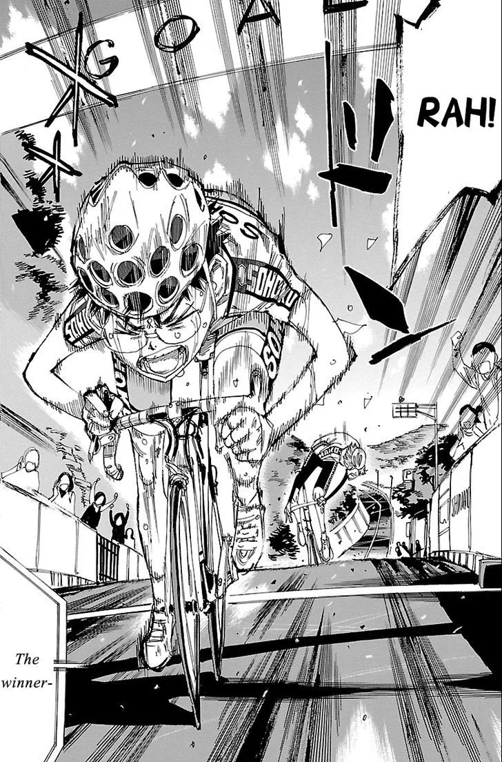 Yowamushi Pedal Chapter 244 page 21