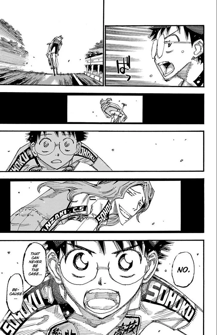 Yowamushi Pedal Chapter 244 page 13
