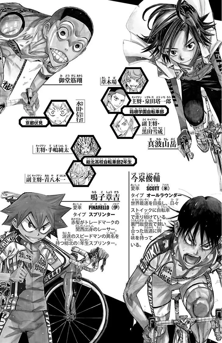 Yowamushi Pedal Chapter 244 page 5