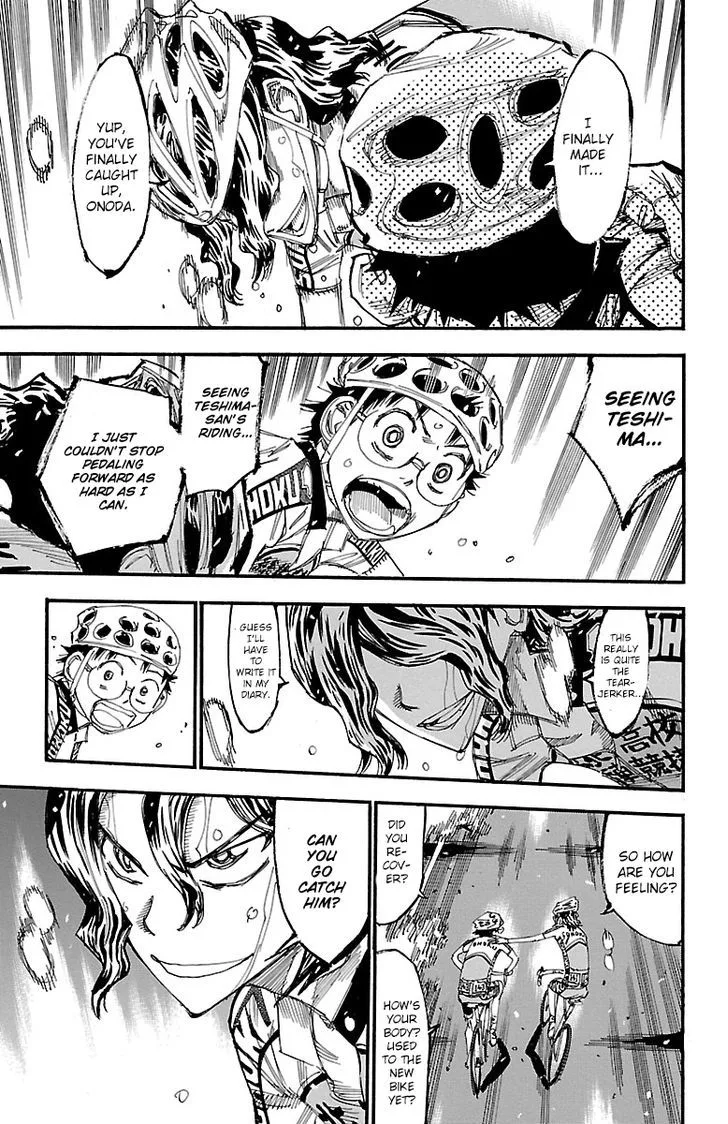 Yowamushi Pedal Chapter 244 page 11