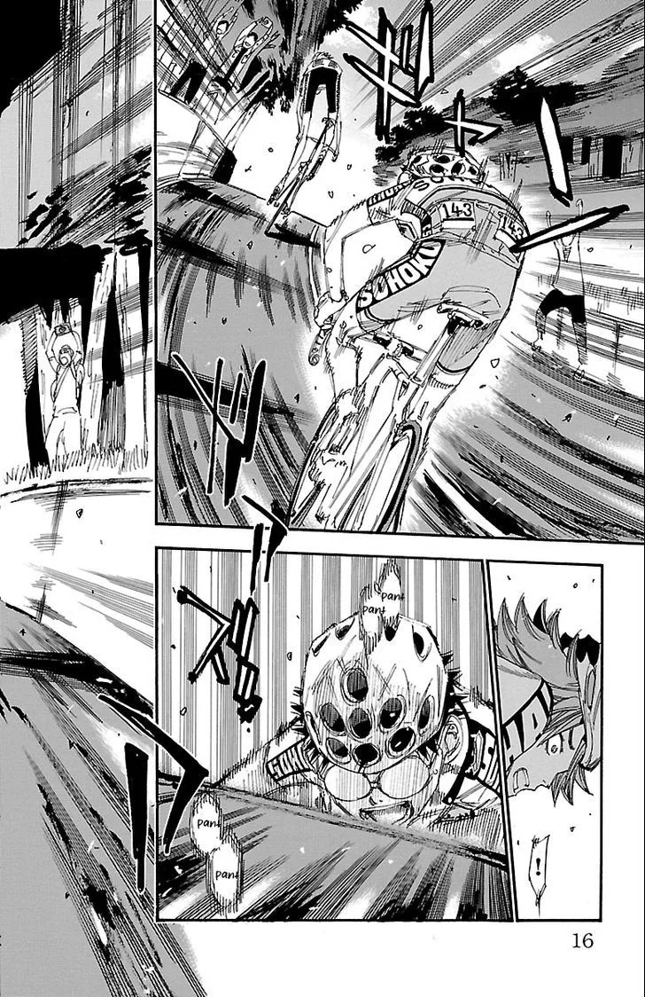 Yowamushi Pedal Chapter 244 page 17
