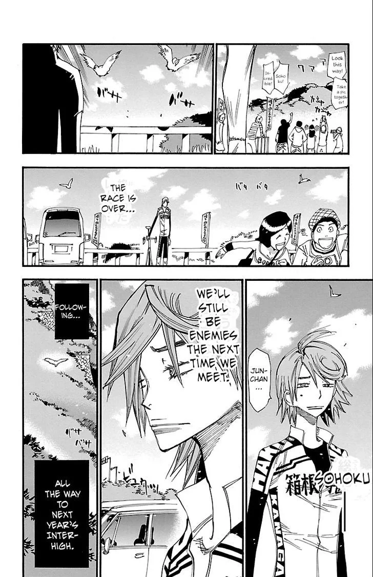 Yowamushi Pedal Chapter 244 page 25
