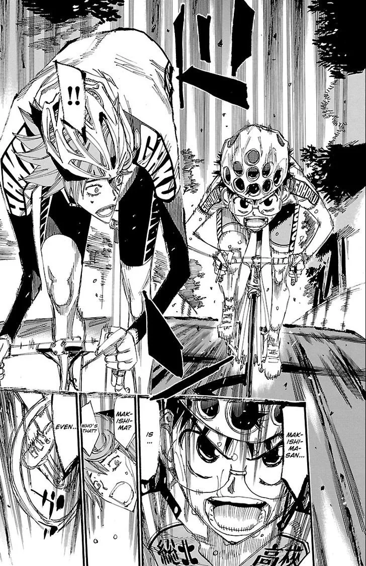 Yowamushi Pedal Chapter 244 page 18