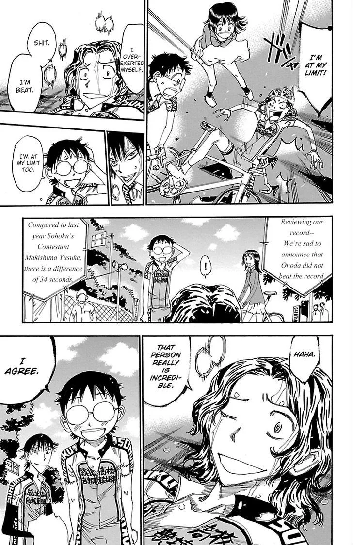 Yowamushi Pedal Chapter 244 page 24