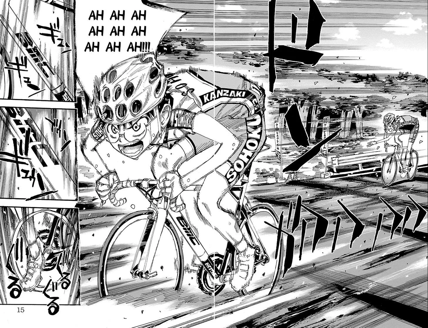 Yowamushi Pedal Chapter 244 page 16