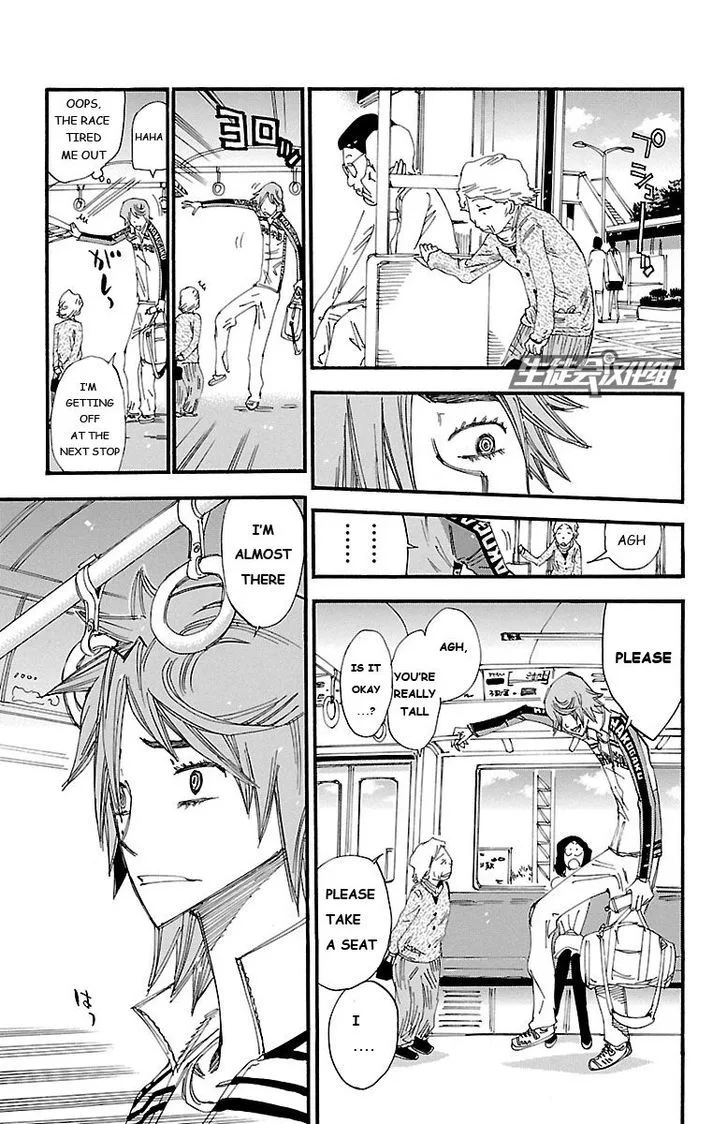 Yowamushi Pedal Chapter 245 page 3