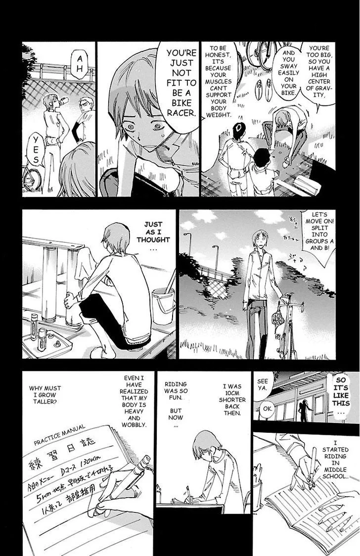 Yowamushi Pedal Chapter 245 page 10