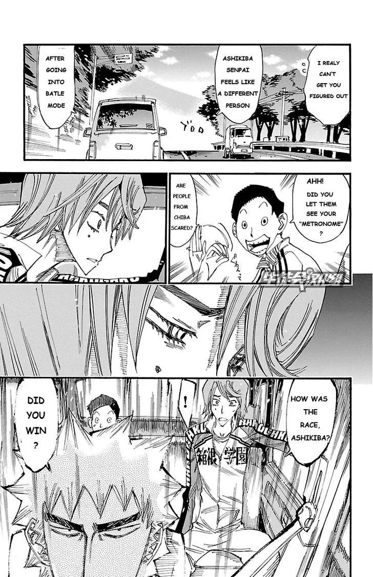 Yowamushi Pedal Chapter 245 page 7