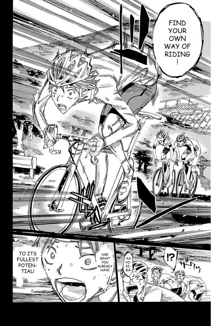 Yowamushi Pedal Chapter 245 page 14