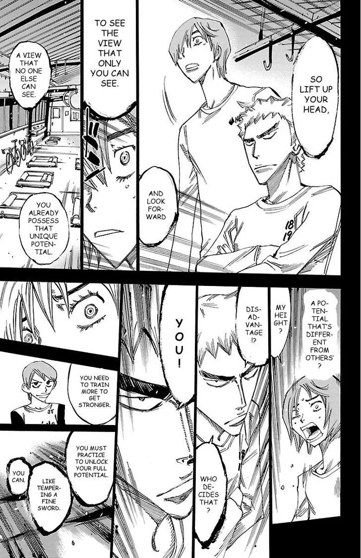 Yowamushi Pedal Chapter 245 page 13