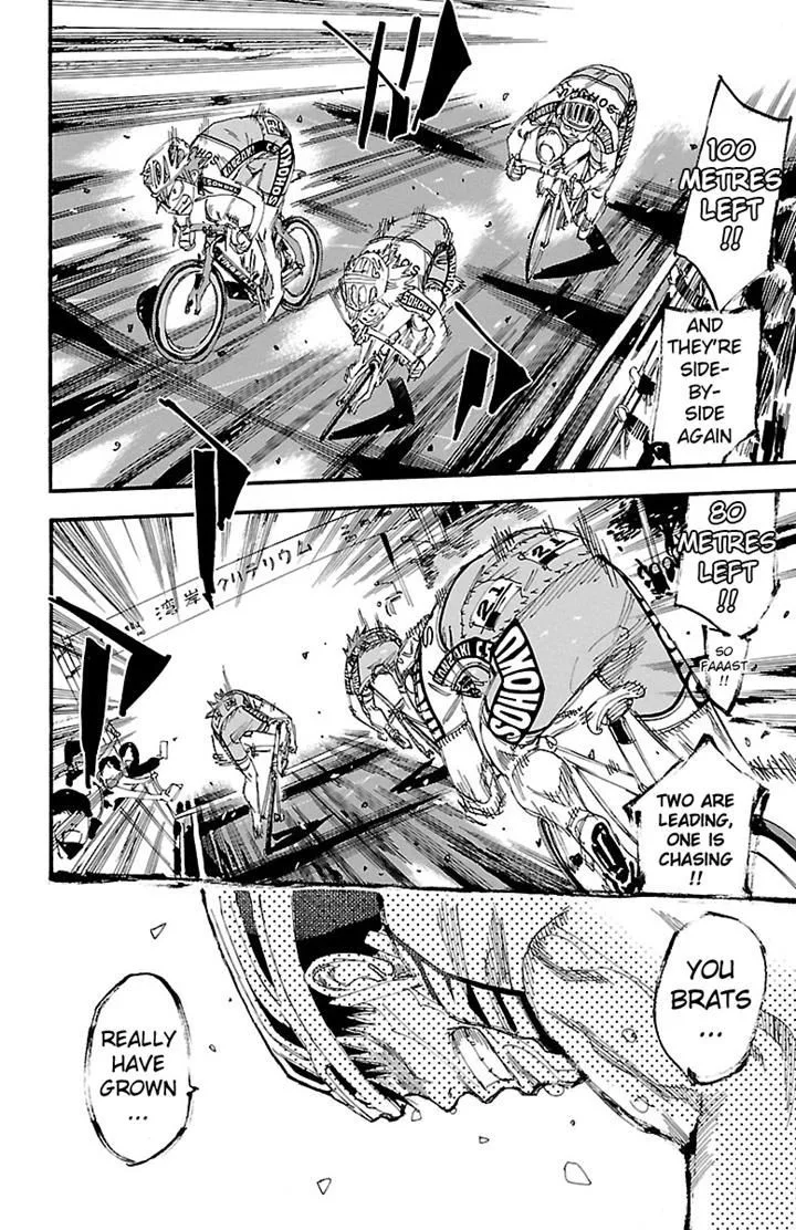 Yowamushi Pedal Chapter 246 page 22