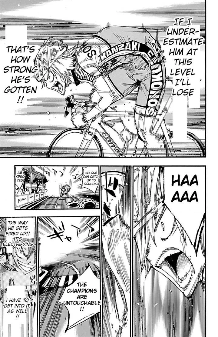 Yowamushi Pedal Chapter 246 page 10