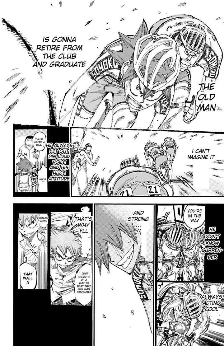 Yowamushi Pedal Chapter 246 page 20