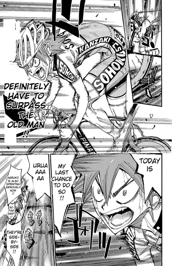 Yowamushi Pedal Chapter 246 page 21
