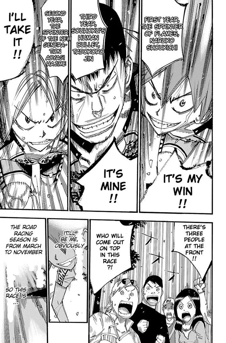 Yowamushi Pedal Chapter 246 page 4