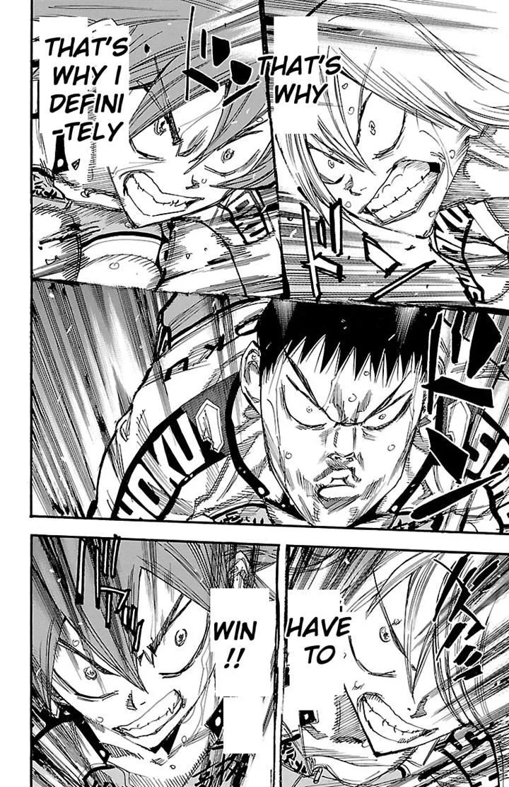 Yowamushi Pedal Chapter 246 page 16