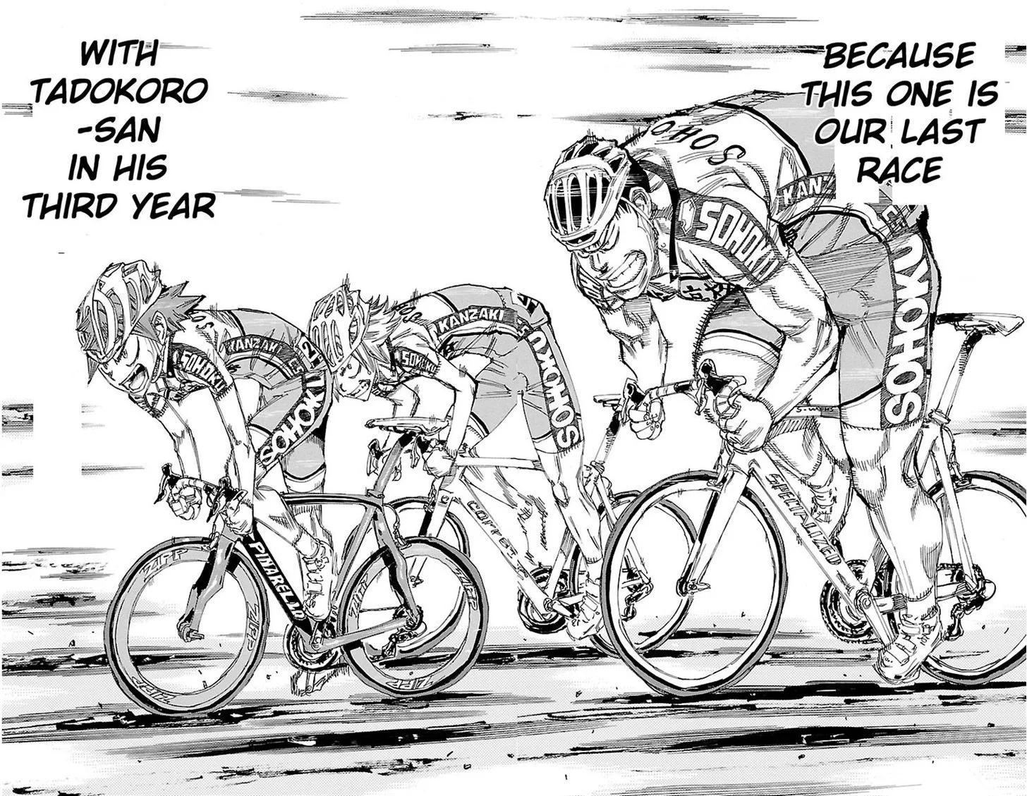 Yowamushi Pedal Chapter 246 page 11