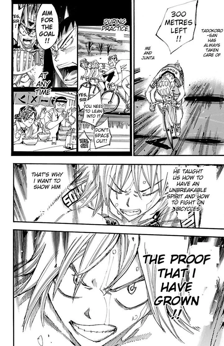 Yowamushi Pedal Chapter 246 page 18