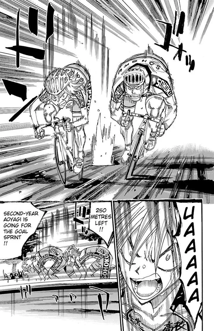 Yowamushi Pedal Chapter 246 page 19