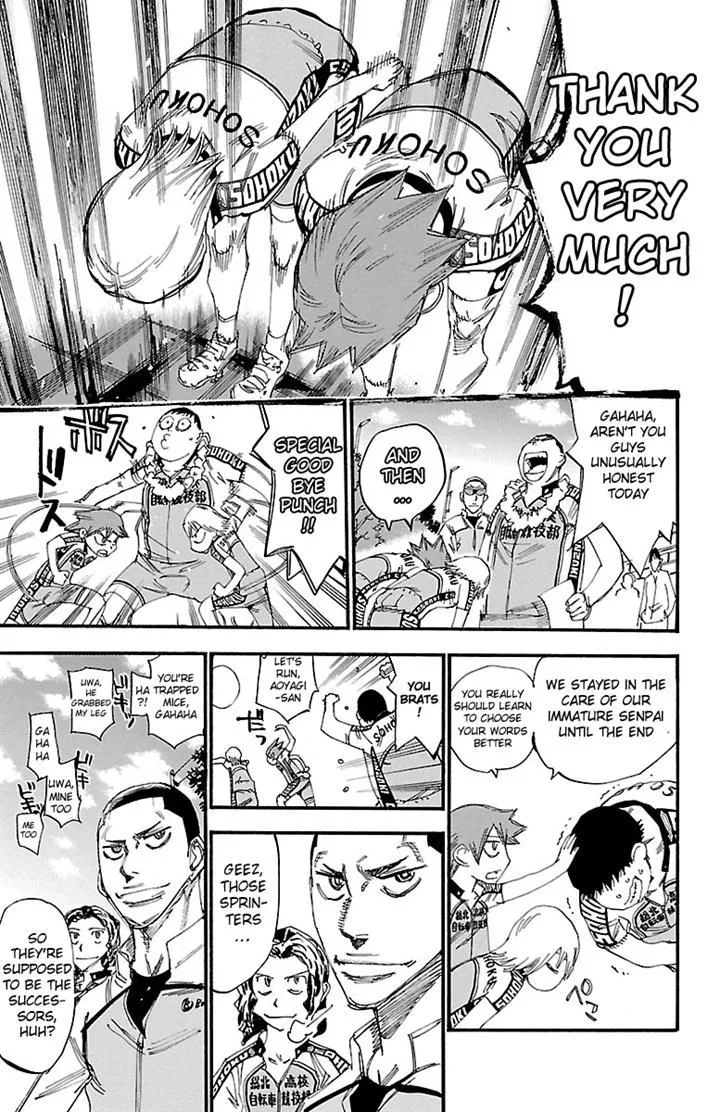 Yowamushi Pedal Chapter 246 page 27