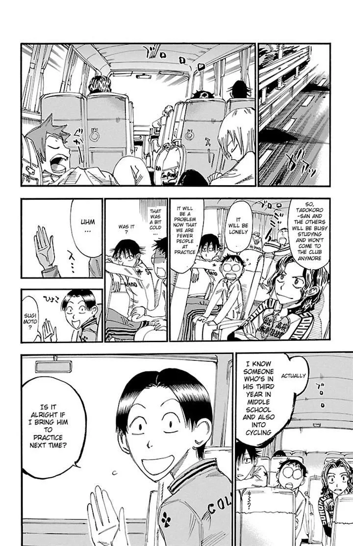 Yowamushi Pedal Chapter 246 page 28
