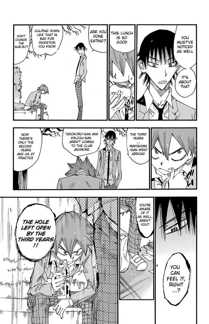 Yowamushi Pedal Chapter 247 page 9