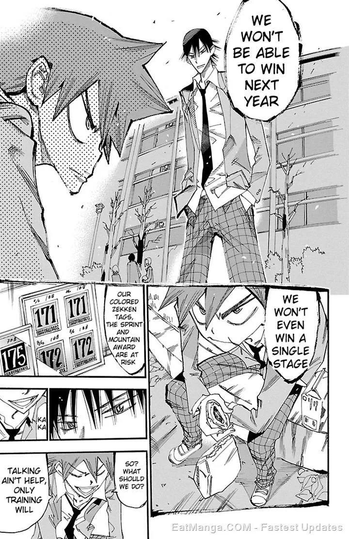 Yowamushi Pedal Chapter 247 page 11