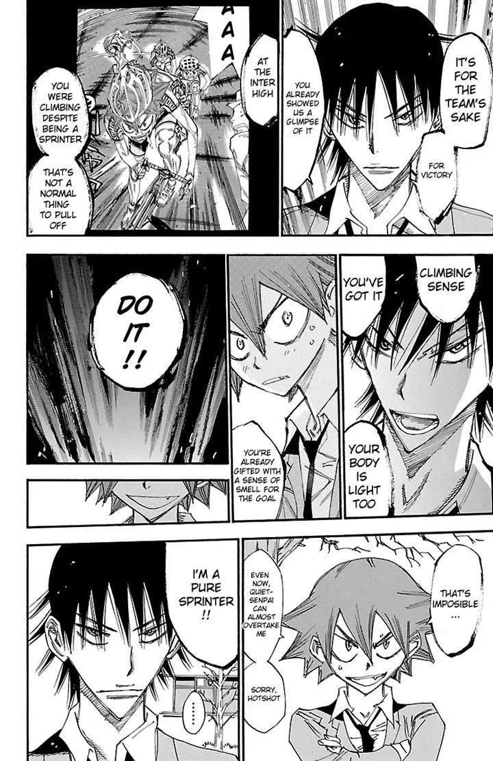 Yowamushi Pedal Chapter 247 page 15