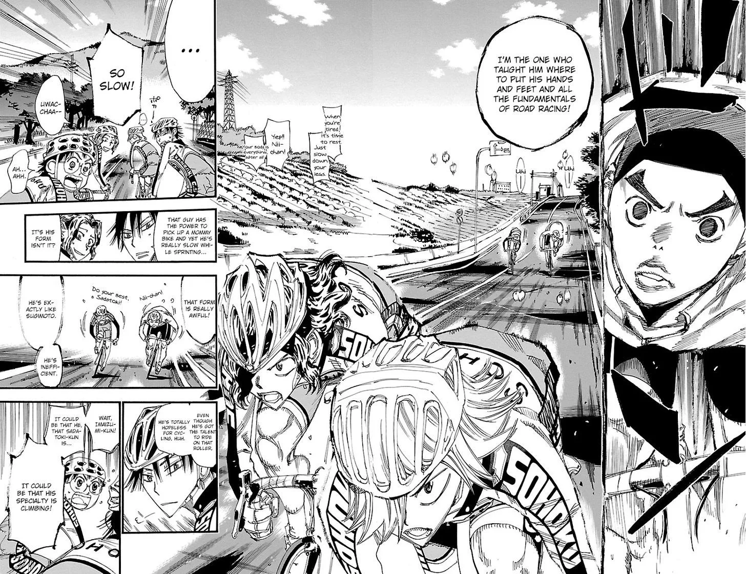 Yowamushi Pedal Chapter 248 page 13