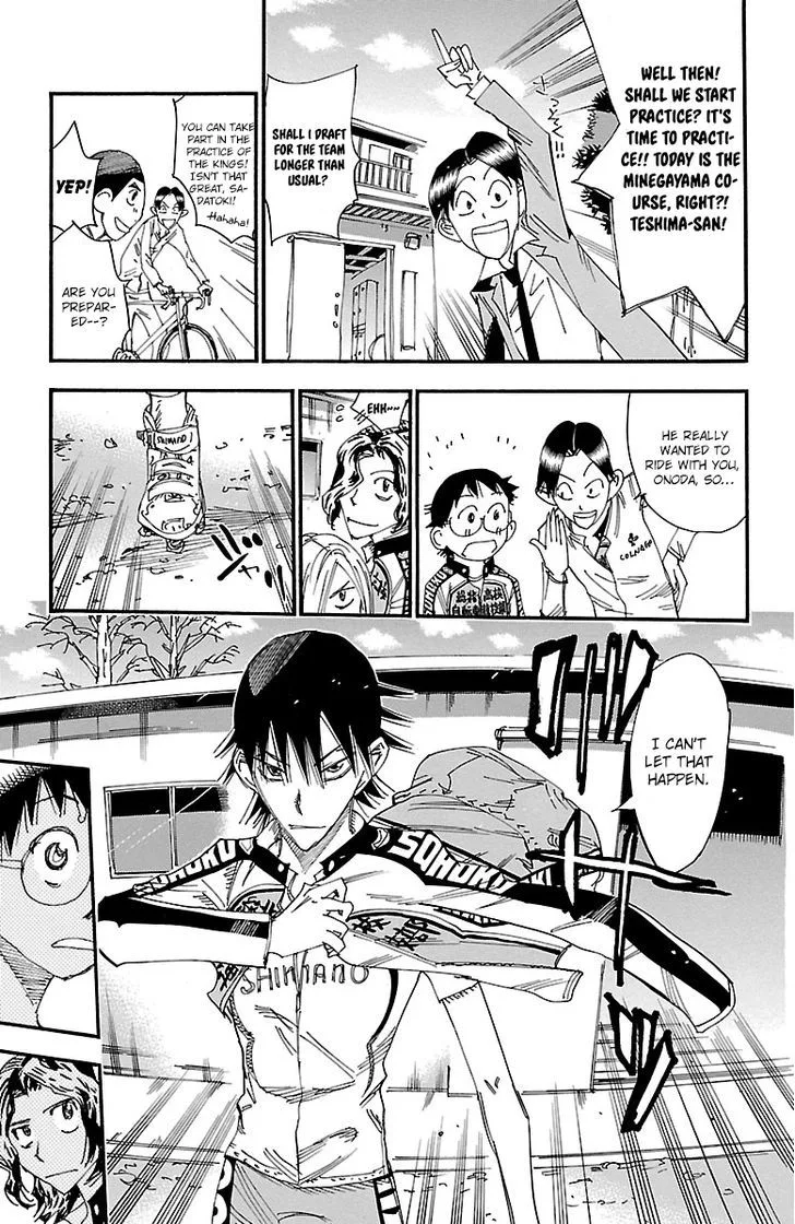 Yowamushi Pedal Chapter 248 page 6