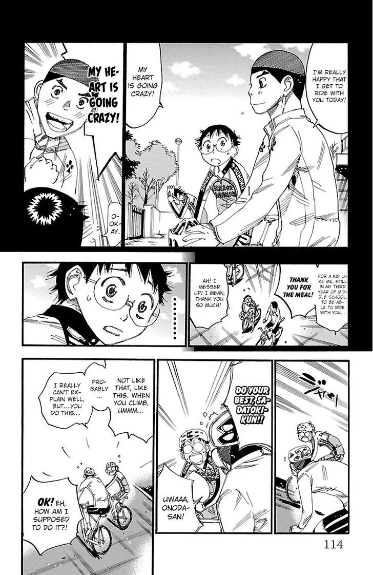 Yowamushi Pedal Chapter 248 page 15