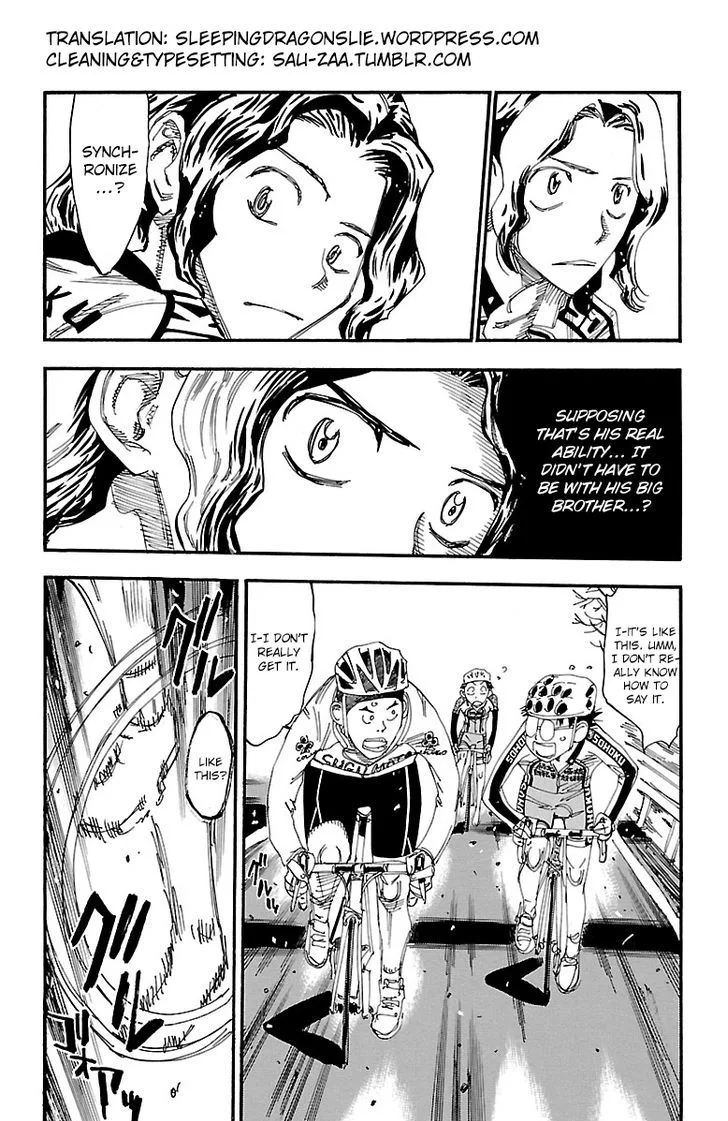 Yowamushi Pedal Chapter 248 page 17
