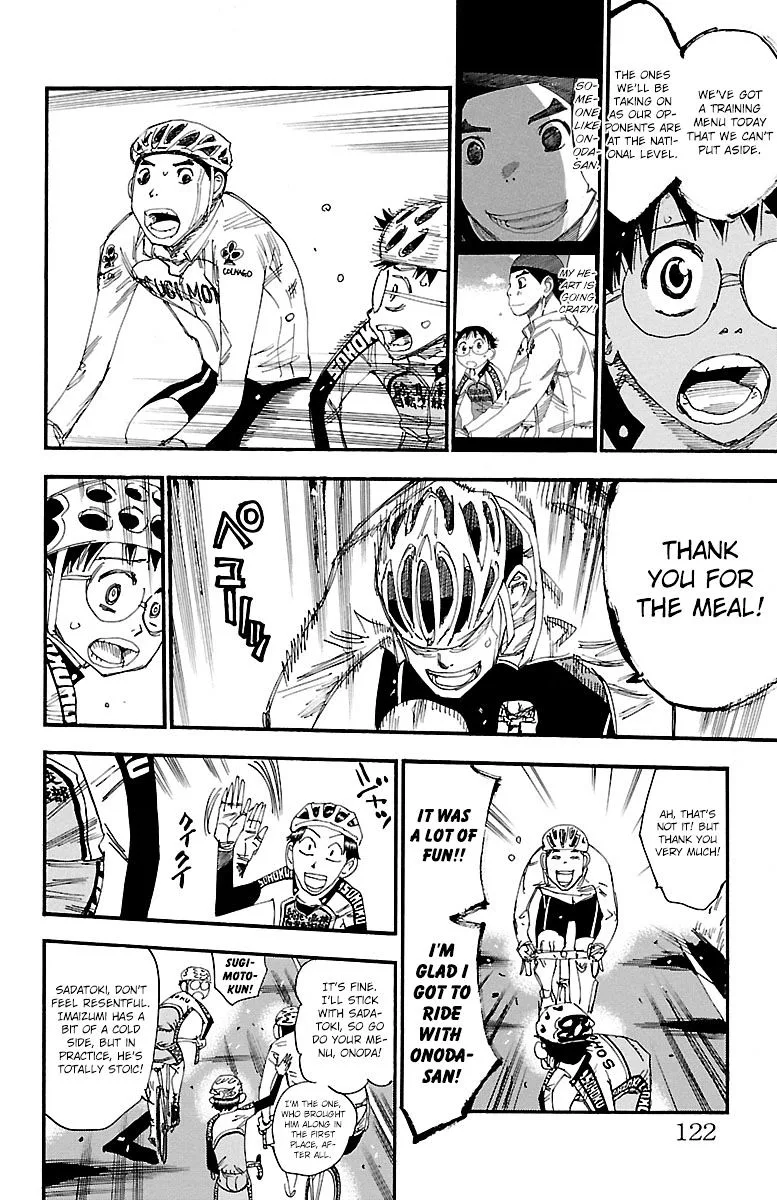 Yowamushi Pedal Chapter 249 page 5