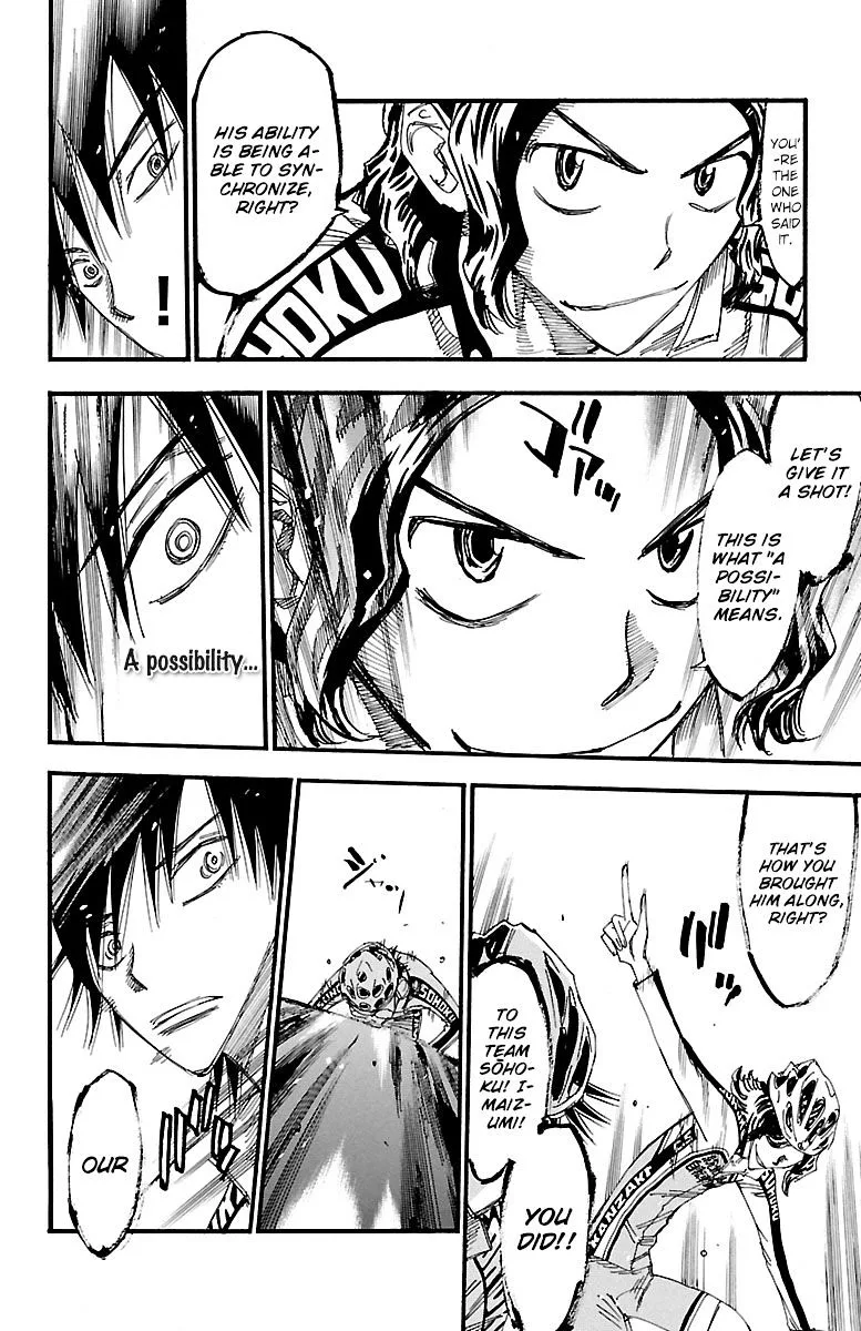 Yowamushi Pedal Chapter 249 page 9