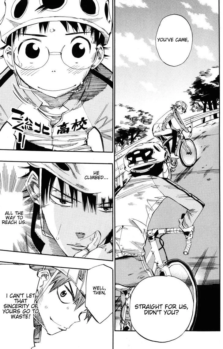 Yowamushi Pedal Chapter 25 page 18