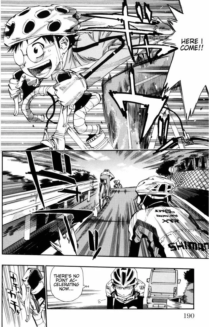 Yowamushi Pedal Chapter 25 page 13