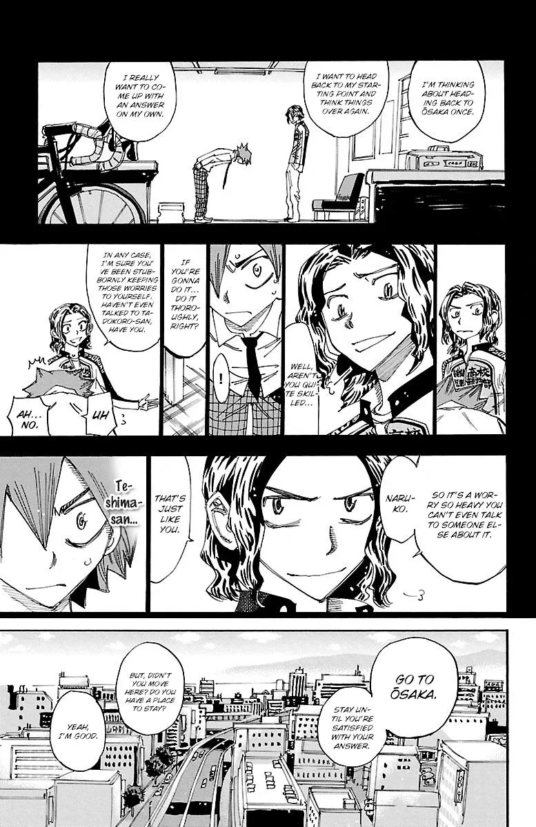 Yowamushi Pedal Chapter 250 page 6