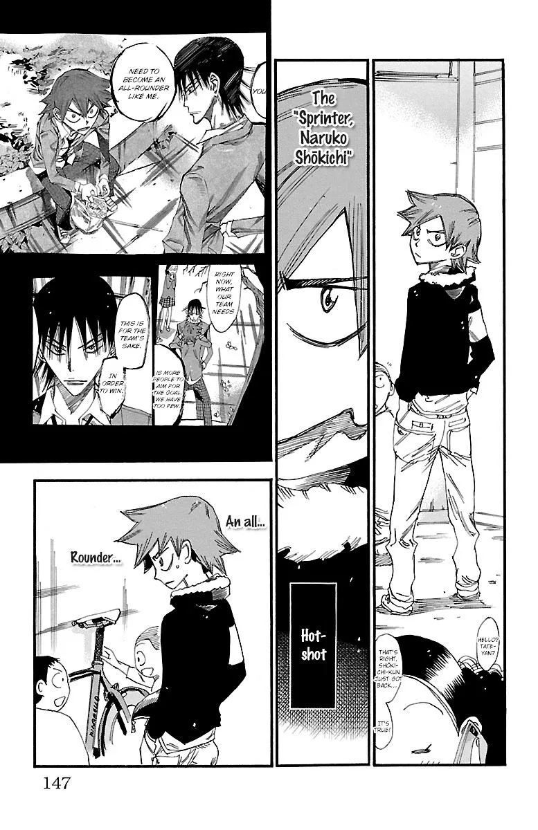 Yowamushi Pedal Chapter 250 page 10