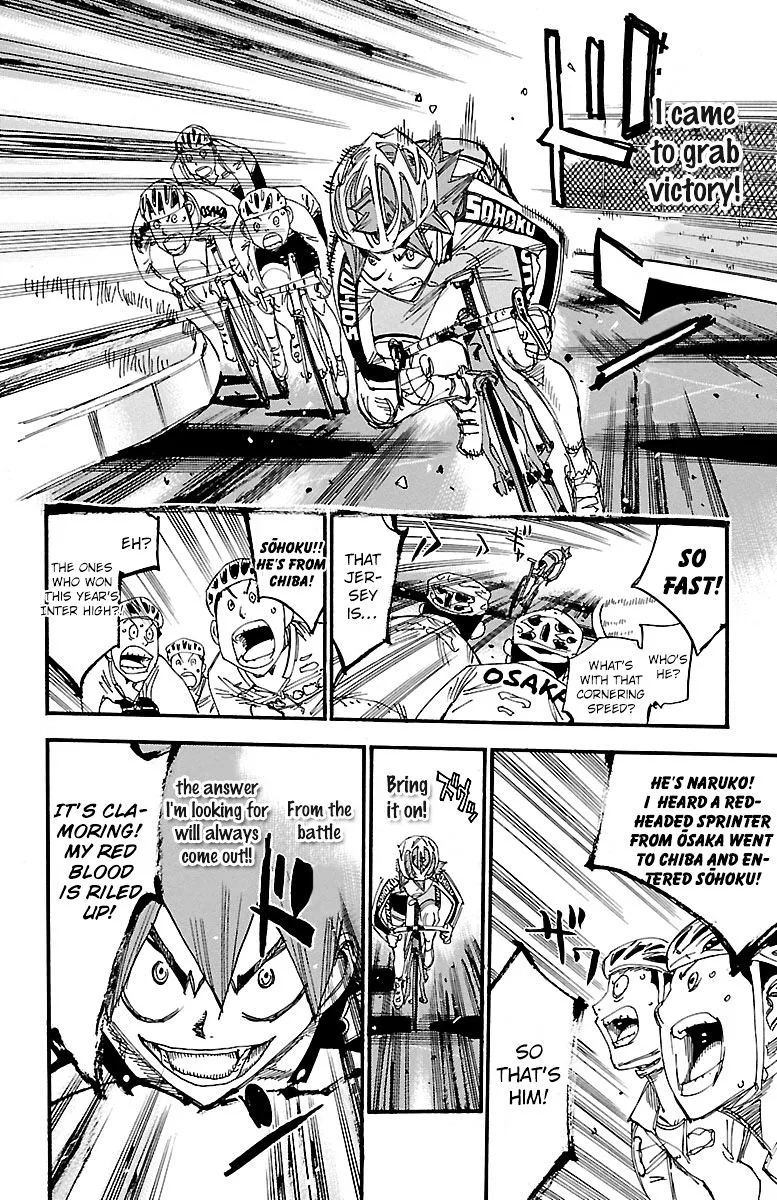 Yowamushi Pedal Chapter 250 page 18