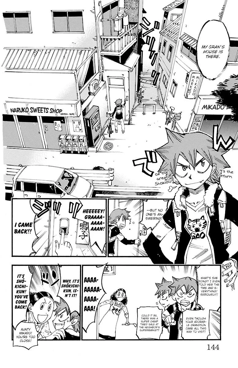 Yowamushi Pedal Chapter 250 page 7
