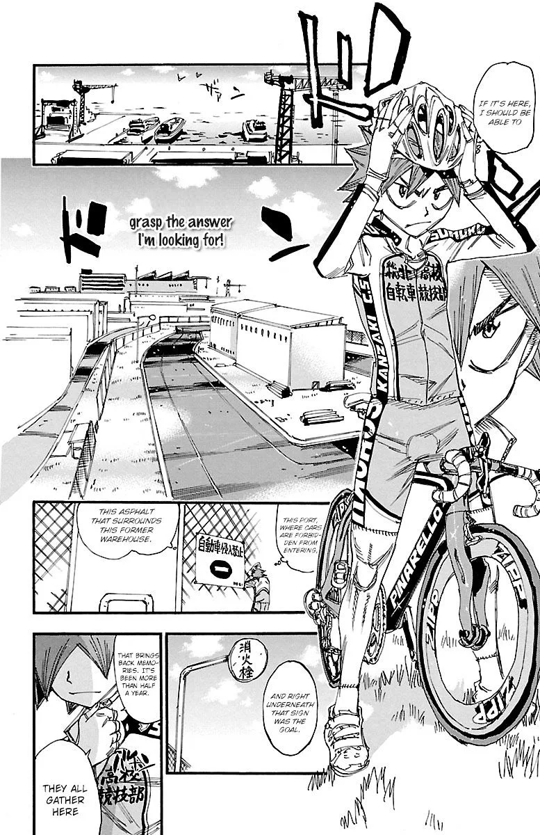 Yowamushi Pedal Chapter 250 page 15