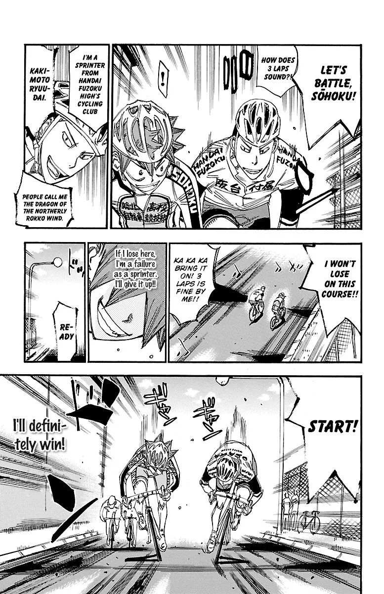 Yowamushi Pedal Chapter 250 page 19