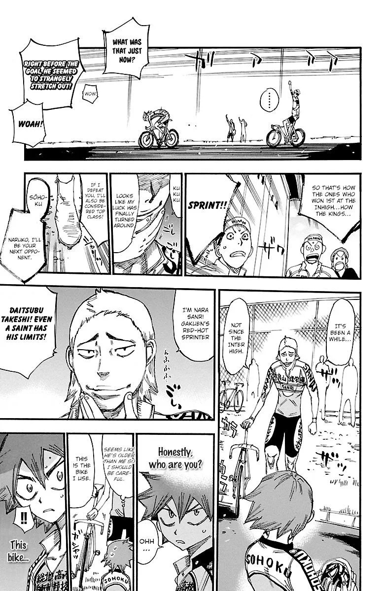 Yowamushi Pedal Chapter 251 page 8