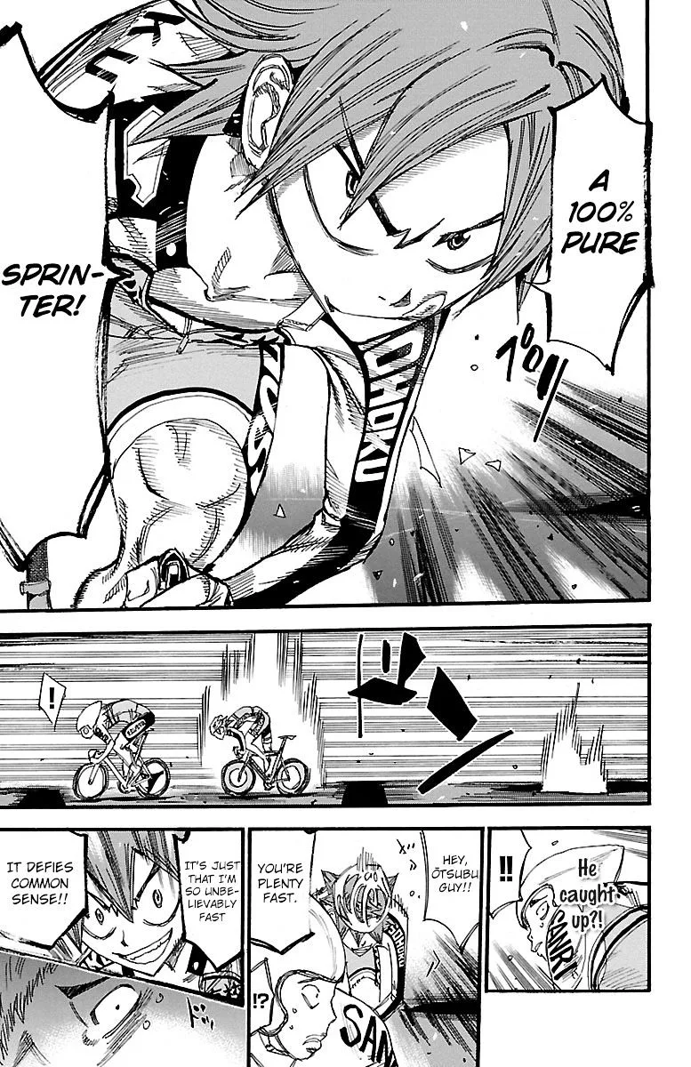 Yowamushi Pedal Chapter 251 page 11