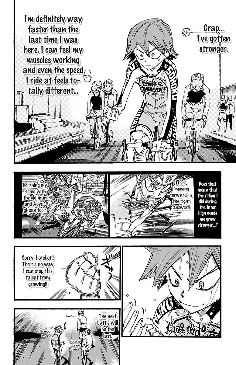 Yowamushi Pedal Chapter 251 page 13