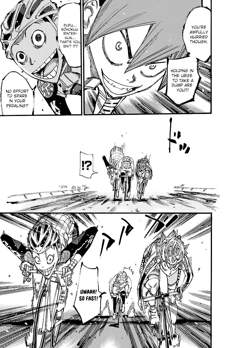 Yowamushi Pedal Chapter 252 page 14