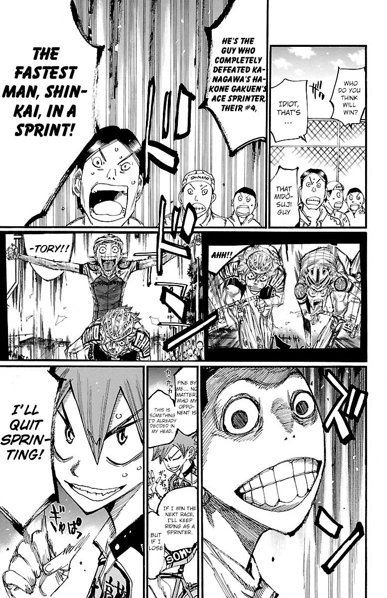 Yowamushi Pedal Chapter 252 page 3