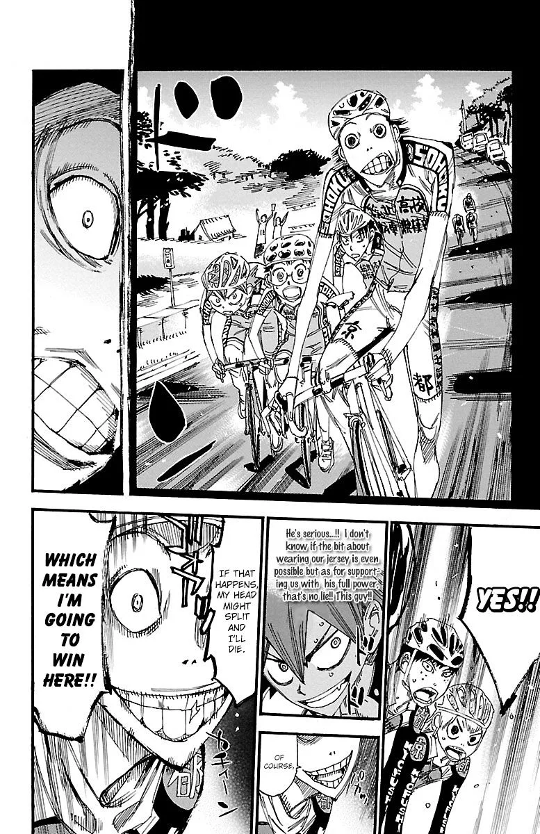 Yowamushi Pedal Chapter 252 page 6