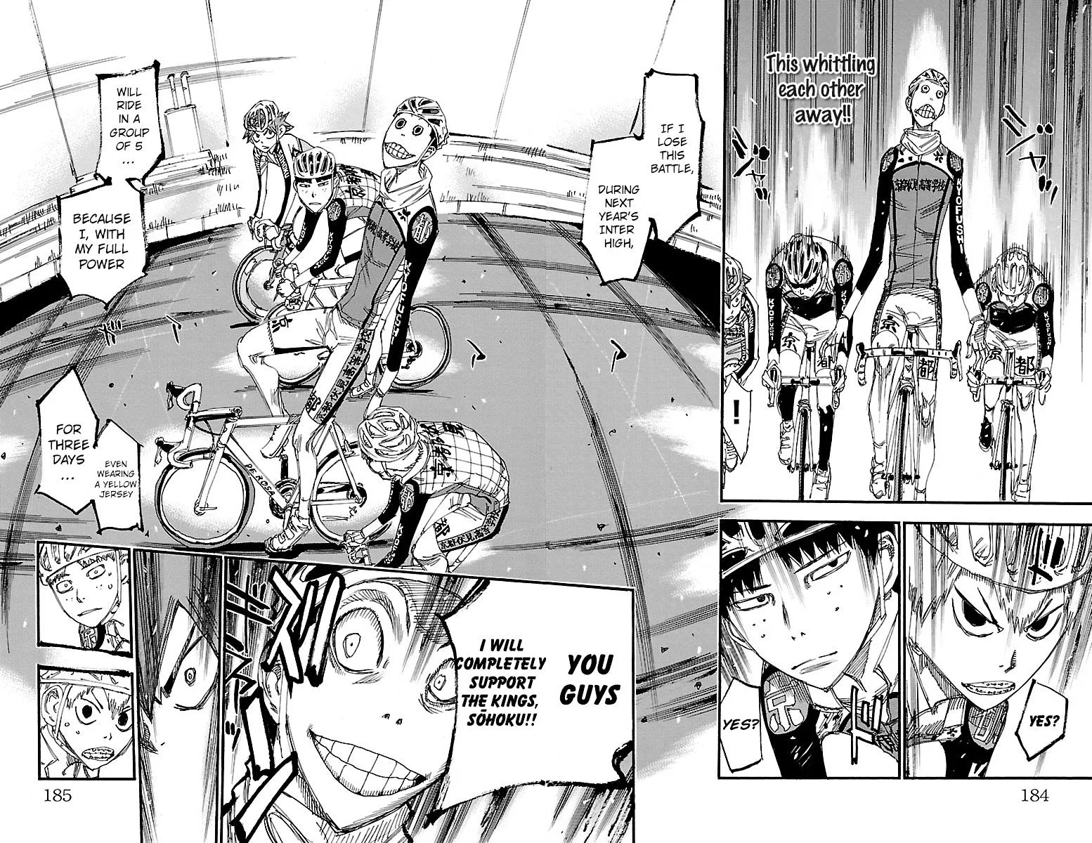 Yowamushi Pedal Chapter 252 page 5